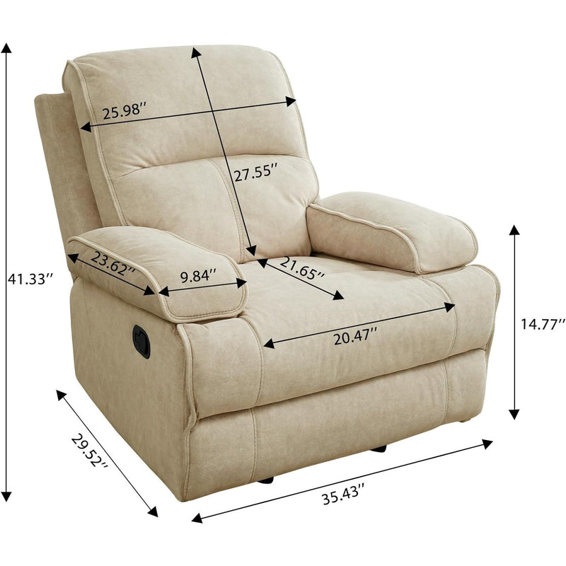 Maroon Recliner