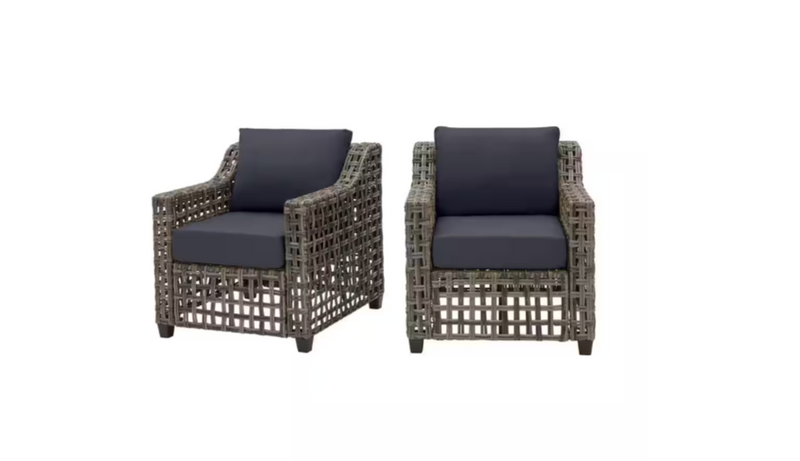 Briar Ridge Brown Wicker Outdoor Patio Hampton Bay