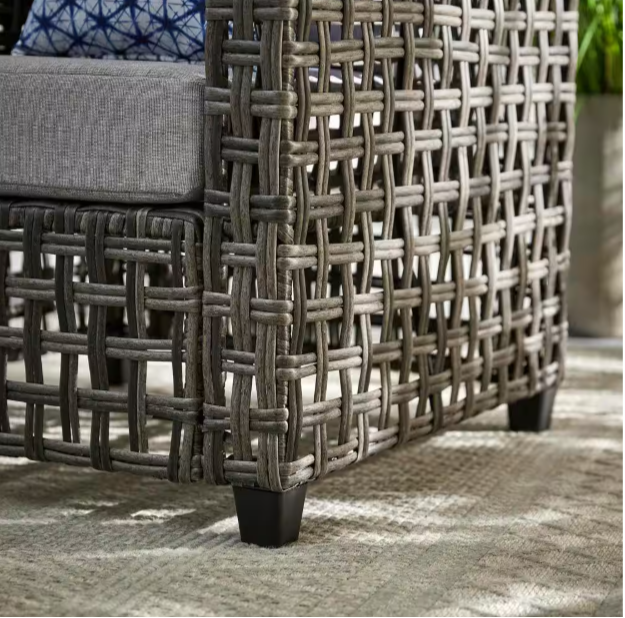 Briar Ridge Brown Wicker Outdoor Patio Hampton Bay