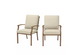 Geneva Brown Wicker Outdoor Patio Stationary Dining Chair Hampton Bay