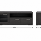 Soild Wood Modern TV Console Handstone