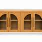 Oak Arch Glass Door Sideboard