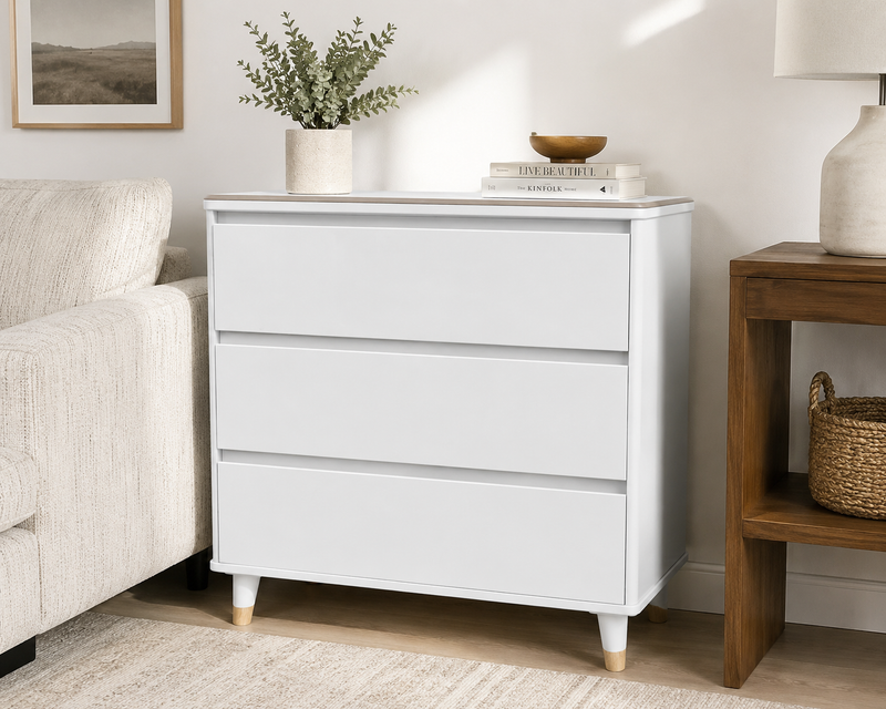 Modern 3-Drawer Chest