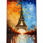 Eiffel Tower Abstract Wall Art
