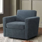 Seth Swivel Chair Navy