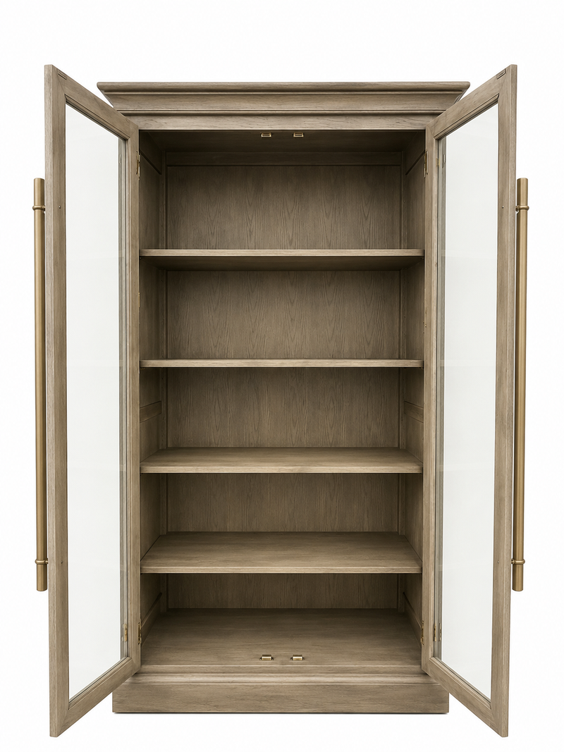 Tribeca 2-Door Glass Display Cabinet