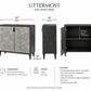 Geometric Pattern Accent Cabinet Uttermost
