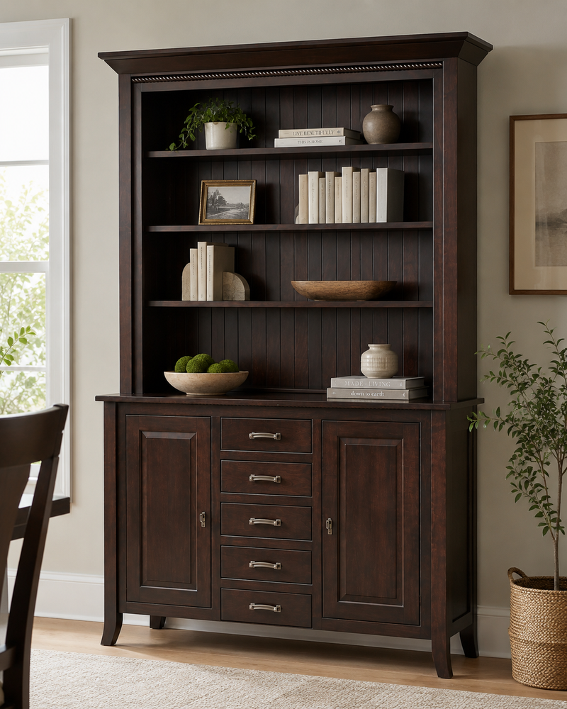 Brookfield Display Hutch & Storage Cabinet