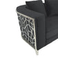 Elizabeth Love Seat Black