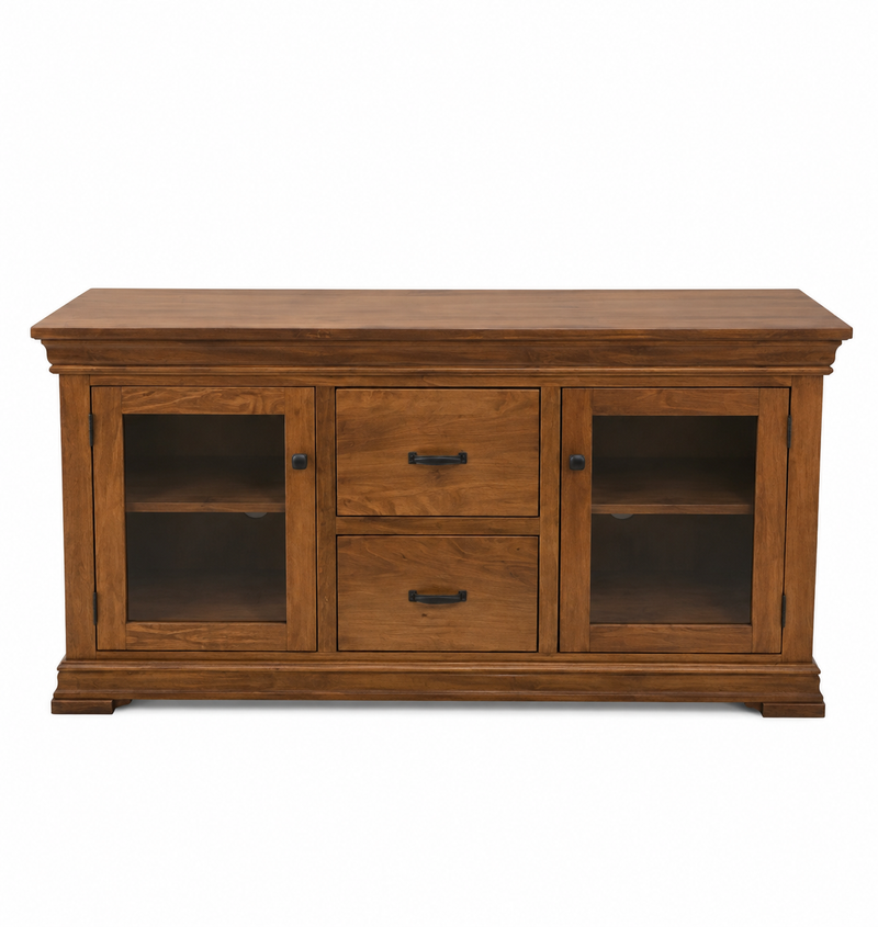 Traditional Solid Wood Media Console / Sideboard