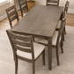 Modern Dining Set with Upholstered Chairs