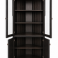Tribeca 2-Door Glass Display Cabinet with Lower Storage
