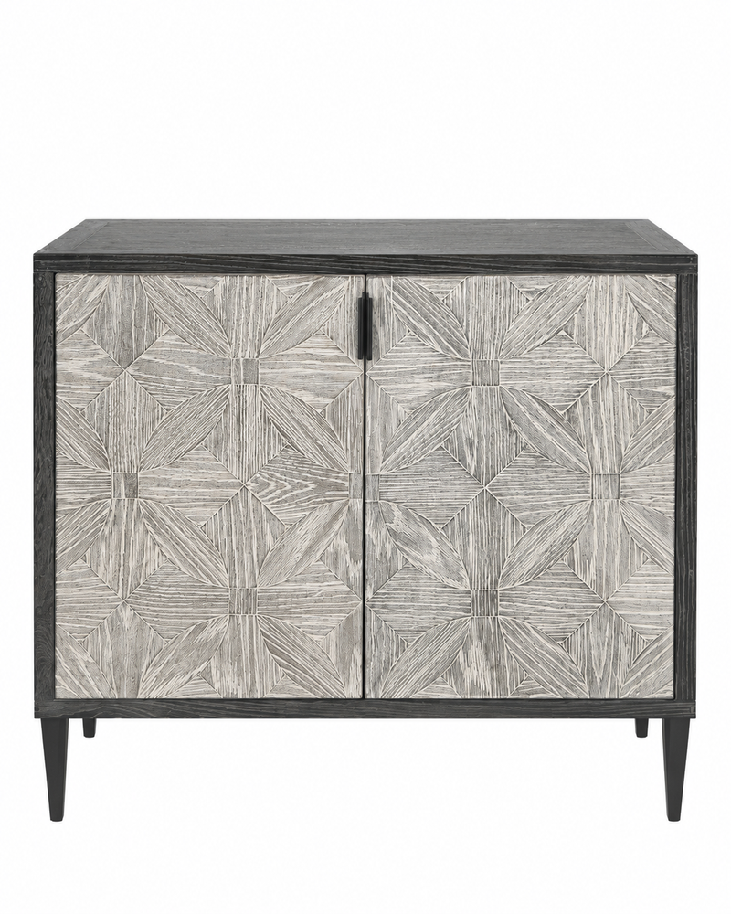 Geometric Pattern Accent Cabinet Uttermost