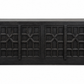 Black Geometric 4-Door Sideboard Cabinet