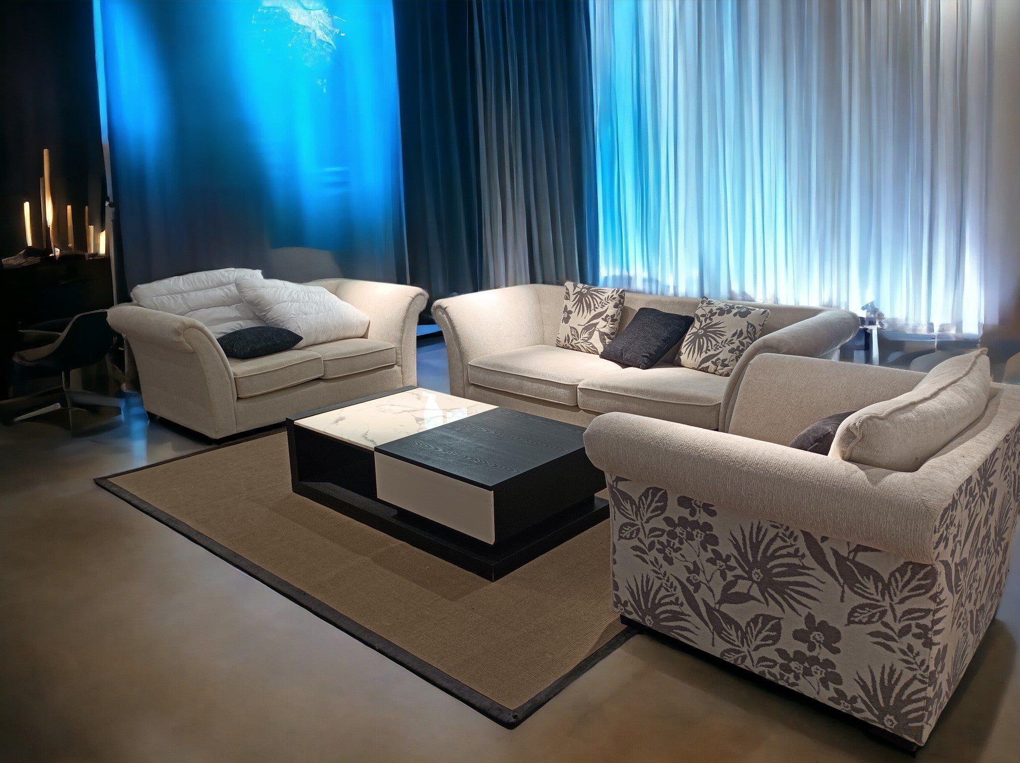 3 fabric Sofa