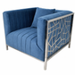 Valentine Arm Chair Blue