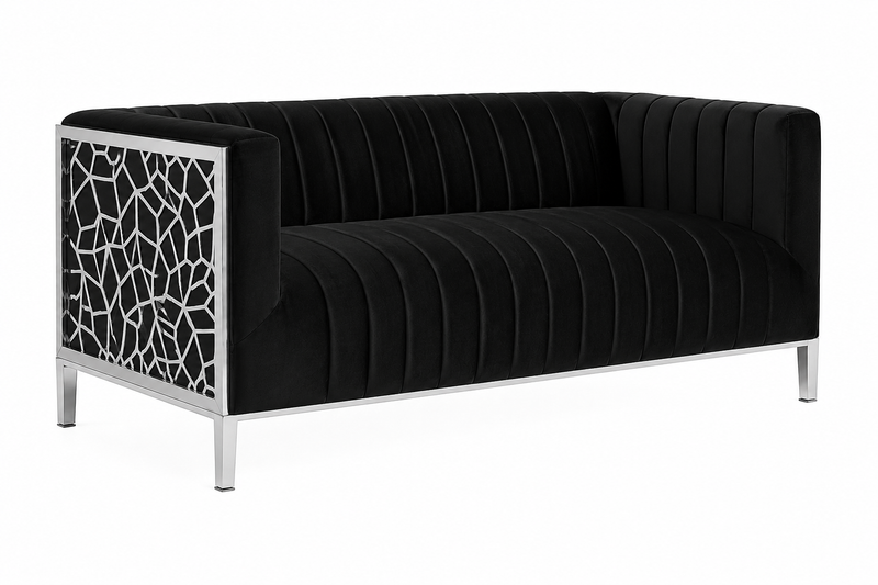 Valentine Love Seat Black