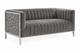 Valentine Love Seat Grey