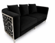 Elizabeth 3 Seat Sofa Black