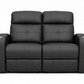 Luxora Elite Power Reclining Loveseat - Black