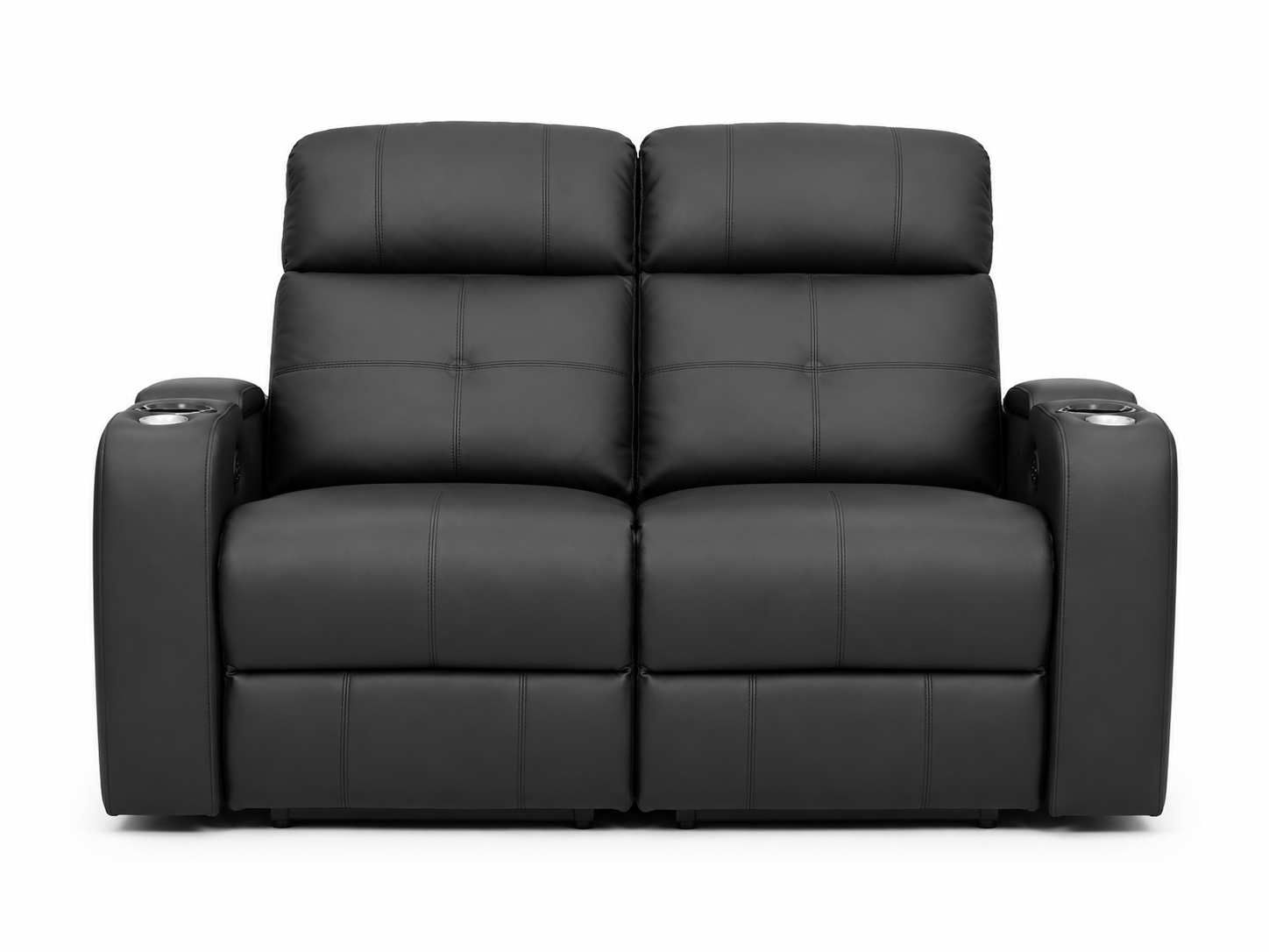 Luxora Elite Power Reclining Loveseat - Black