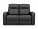 Luxora Elite Power Reclining Loveseat - Black