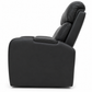 Luxora Elite Power Reclining Loveseat - Black