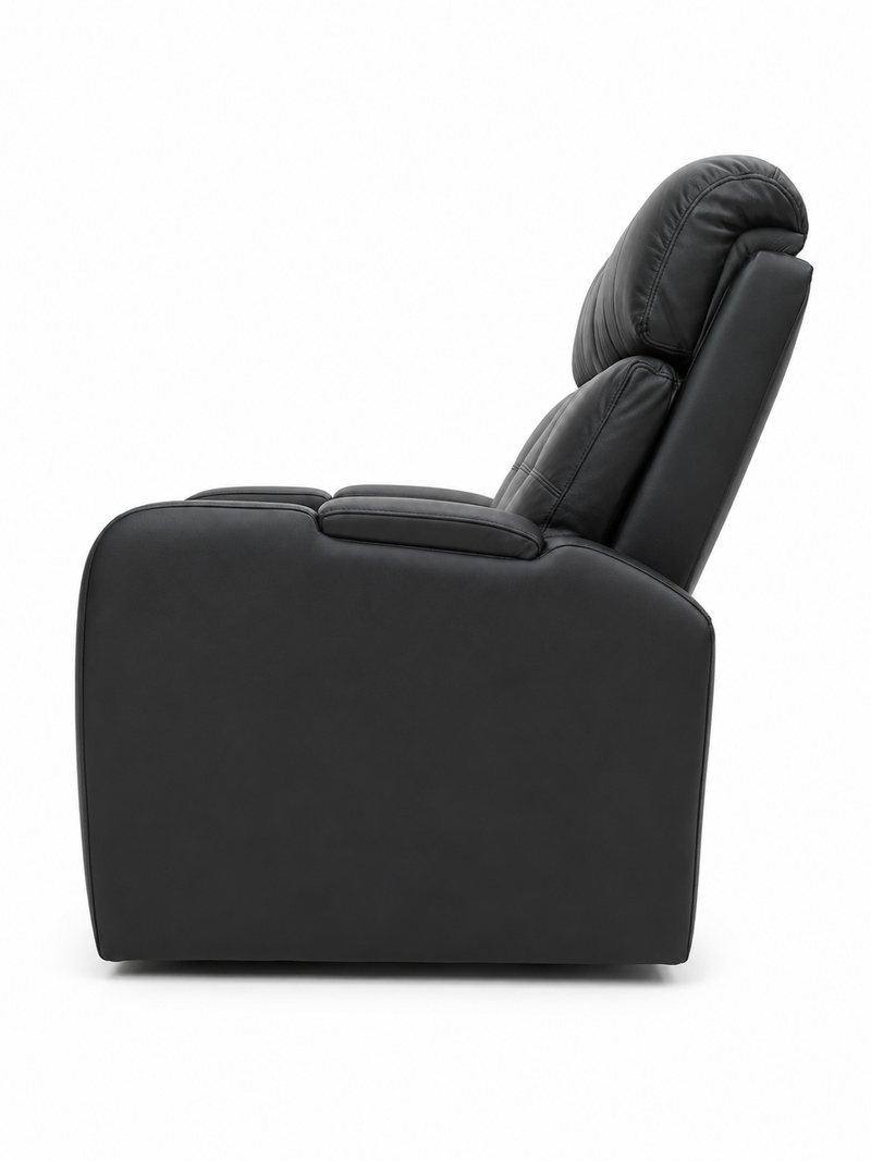 Luxora Elite Power Reclining Loveseat - Black