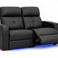 Luxora Elite Power Reclining Loveseat - Black