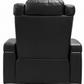 Luxora Diamond Elite Recliner with LED Lighting – Black