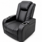 Luxora Diamond Elite Recliner with LED Lighting – Black