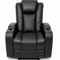Luxora Diamond Elite Recliner with LED Lighting – Black