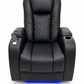 Luxora Diamond Elite Recliner with LED Lighting – Black