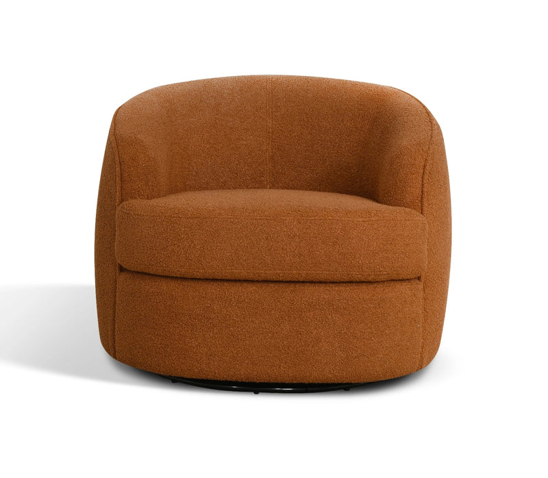 Sloane Swivel Chair Caramel