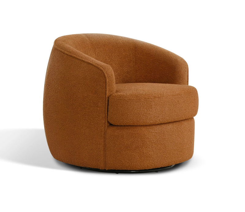 Sloane Swivel Chair Caramel