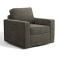 Skyler Swivel Chair Chocolate
