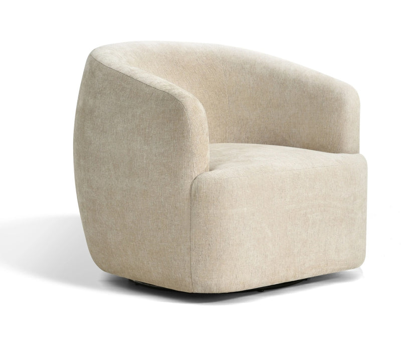 Sofia Swivel Chair Light Brown