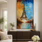 Eiffel Tower Abstract Wall Art