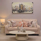 Minimal pink sofa