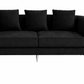 Elizabeth 3 Seat Sofa Black