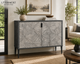 Geometric Pattern Accent Cabinet Uttermost