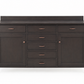 Handstone Solid Wood Sideboard Buffet Cabinet