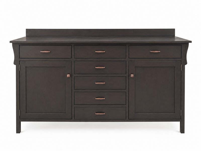 Handstone Solid Wood Sideboard Buffet Cabinet