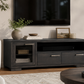 Soild Wood Modern TV Console Handstone