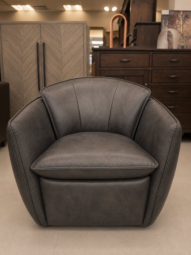 Dakota Swivel Chair Leather Craft