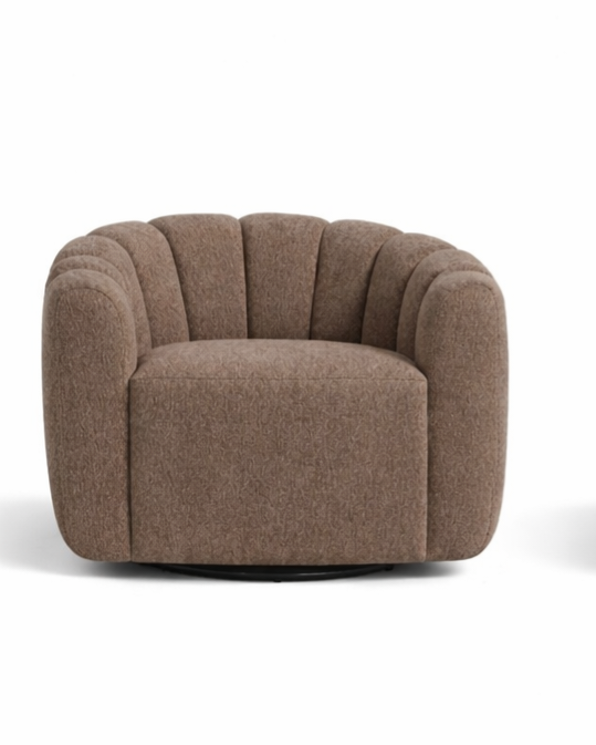 Sasha Swivel Chair Coffee