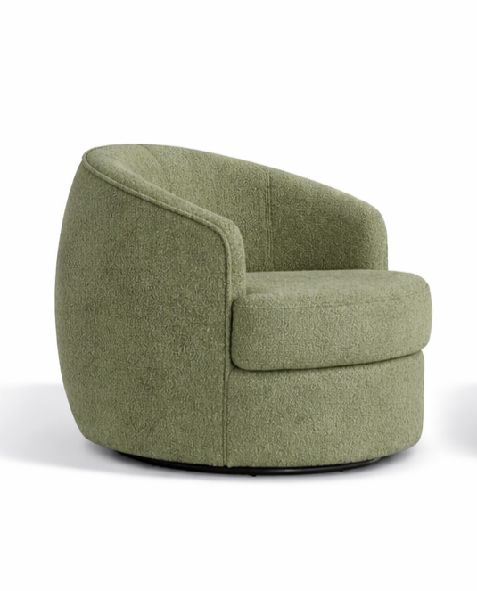 Sofia Swivel Chair Green
