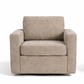Seth Swivel Chair Brown