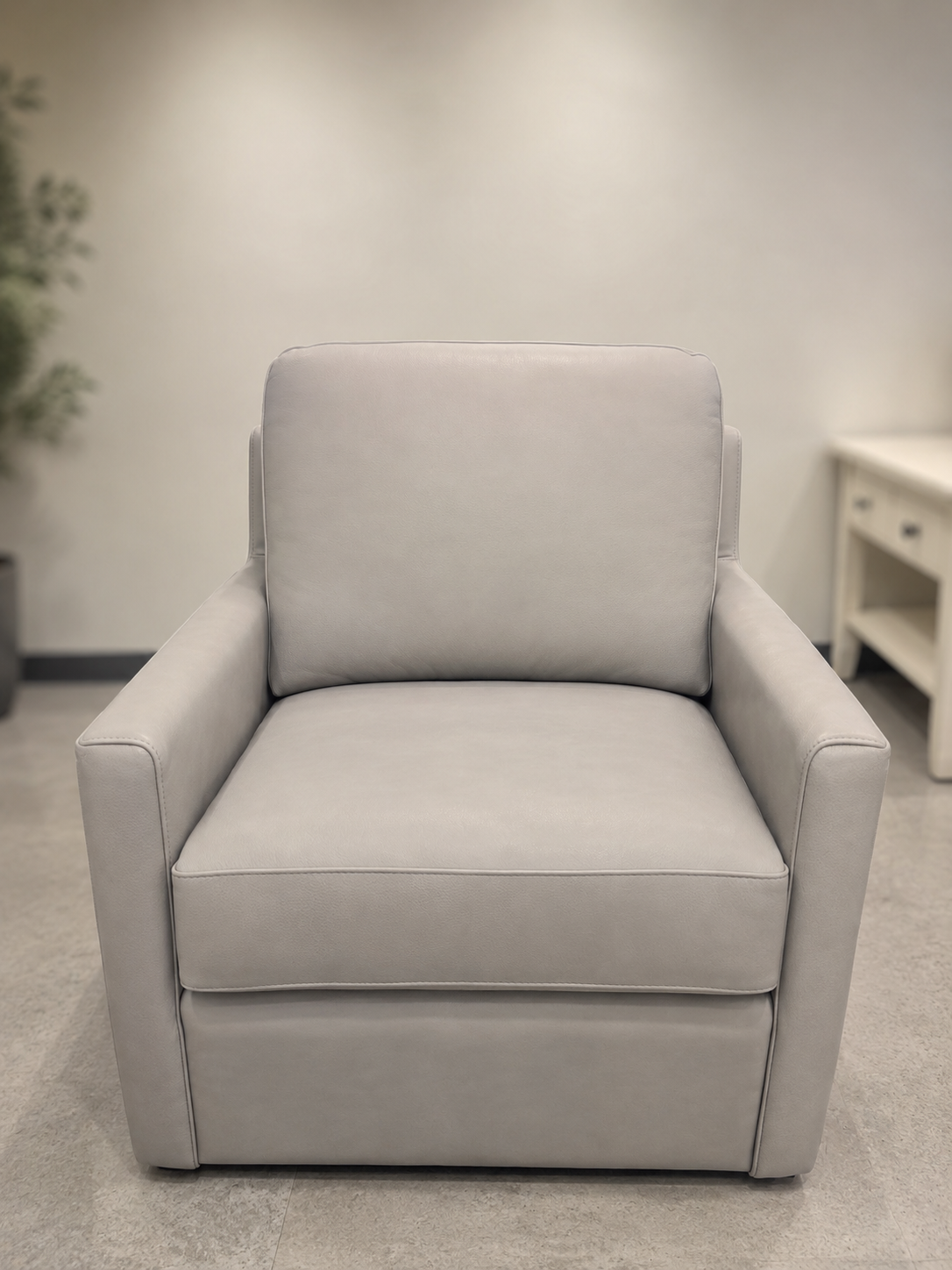 Leather Swivel Chair Leather Craft
