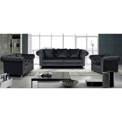Mia Velvet Sofa Set